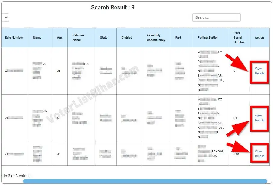Method of Bihar Voter Card Search by Mobile Number 2025